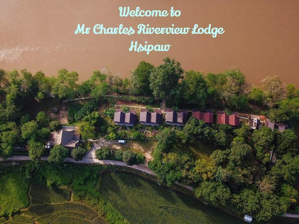 Mr Charles River View Lodge Hsipaw Esterno foto
